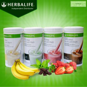 Sữa Herbalife F1 giúp kiểm soát cân nặng hiệu quả
