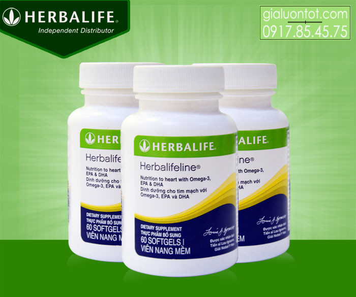 Herbalifeline Omage 3 Herbalife hỗ trợ tim mạch giá rẻ