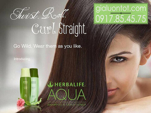Herbalife Aqua cho mái tóc luôn óng mượt