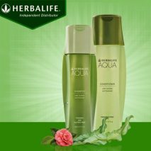 Bộ dầu gội và dầu xả Aqua Herbalife chăm sóc da đầu toàn diện