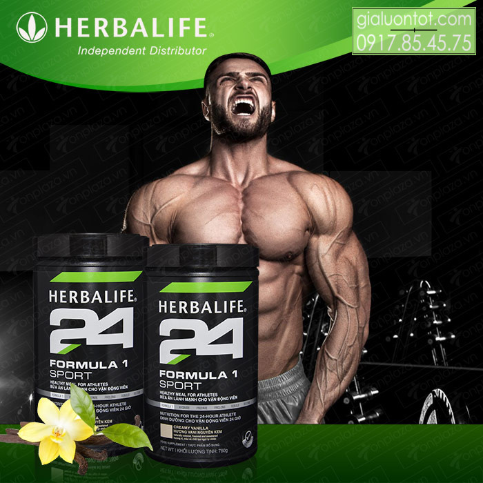 Cải thiện cơ bắp hiệu quả với Fomula 1 Sport Herbalife 24