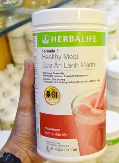 Sữa Herbalife F1 hương dâu tây